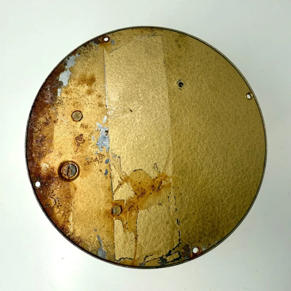 Schatz Brass Nautical Royal Ship's Clock antique Maritime Porthole Style German